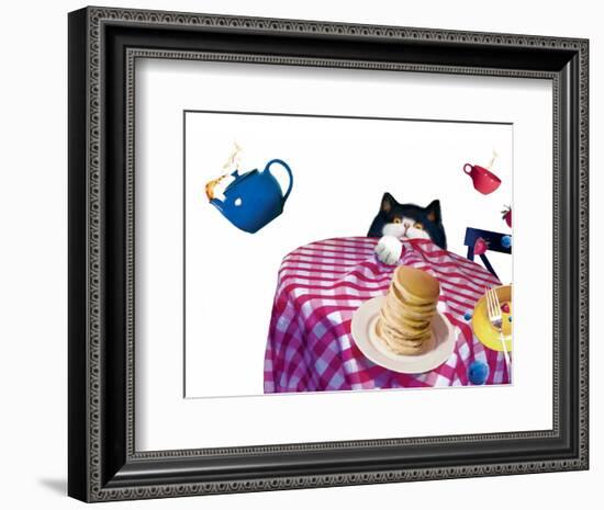 Breakfast With Tumford-Nancy Tillman-Framed Art Print