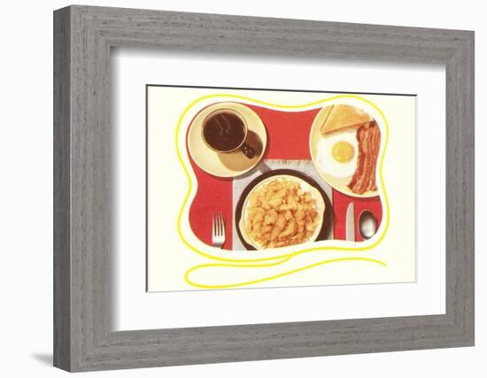 Breakfast-Found Image Press-Framed Photographic Print