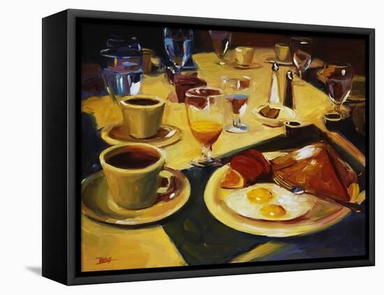 Breakfast-Pam Ingalls-Framed Premier Image Canvas