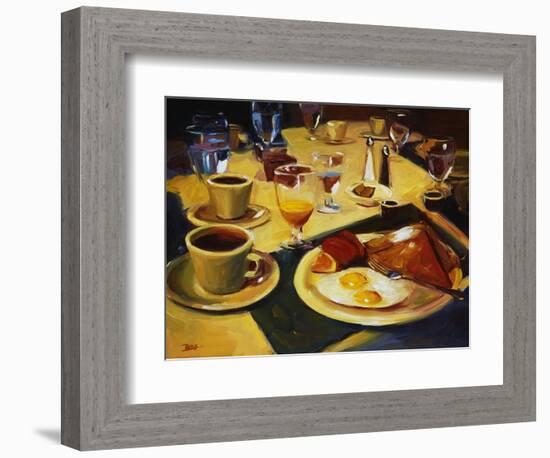 Breakfast-Pam Ingalls-Framed Giclee Print