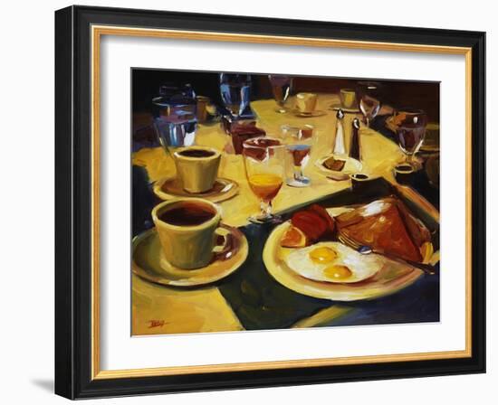 Breakfast-Pam Ingalls-Framed Giclee Print