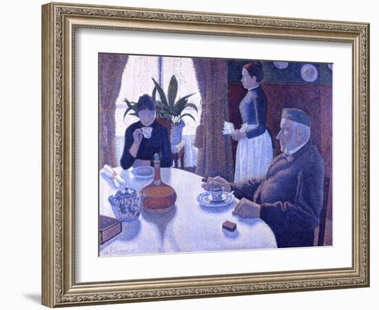 Breakfast-Paul Signac-Framed Giclee Print