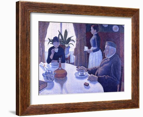 Breakfast-Paul Signac-Framed Giclee Print