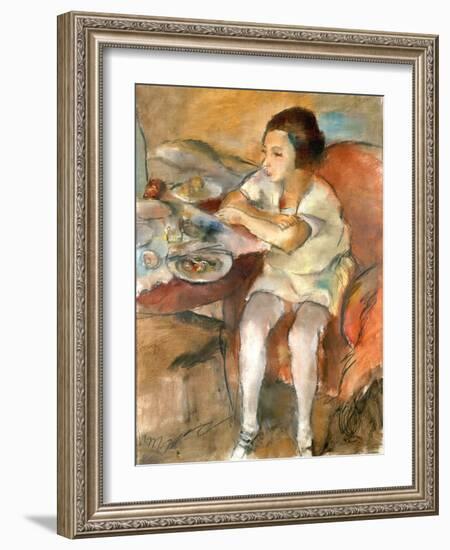 Breakfast-Jules Pascin-Framed Giclee Print