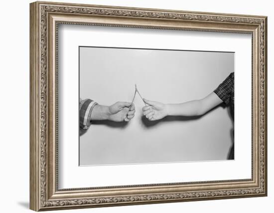 Breaking a Wishbone-Philip Gendreau-Framed Photographic Print