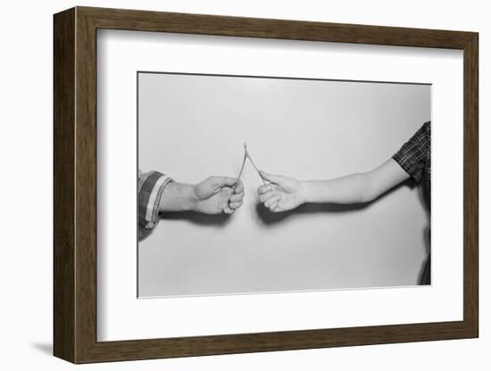 Breaking a Wishbone-Philip Gendreau-Framed Photographic Print