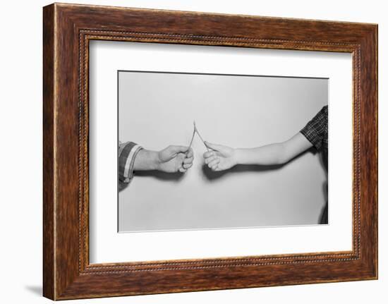 Breaking a Wishbone-Philip Gendreau-Framed Photographic Print