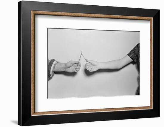 Breaking a Wishbone-Philip Gendreau-Framed Photographic Print