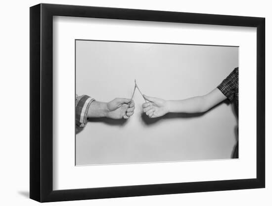 Breaking a Wishbone-Philip Gendreau-Framed Photographic Print