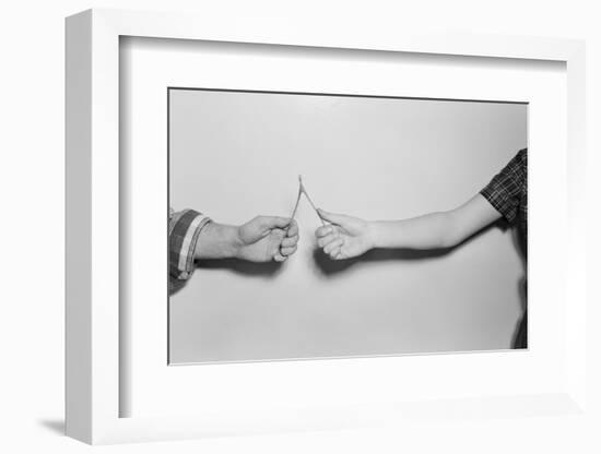 Breaking a Wishbone-Philip Gendreau-Framed Photographic Print