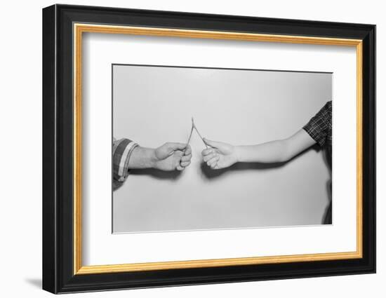 Breaking a Wishbone-Philip Gendreau-Framed Photographic Print