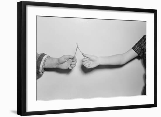 Breaking a Wishbone-Philip Gendreau-Framed Photographic Print