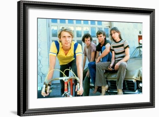 Breaking Away, Dennis Christopher, Daniel Stern, Dennis Quaid, Jackie Earle Haley, 1979-null-Framed Photo