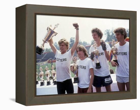 Breaking Away, Dennis Christopher, Jackie Earle Haley, Daniel Stern, Dennis Quaid, 1979-null-Framed Stretched Canvas