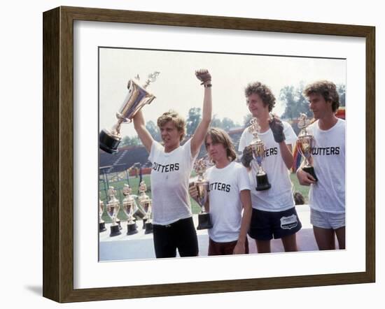 Breaking Away, Dennis Christopher, Jackie Earle Haley, Daniel Stern, Dennis Quaid, 1979-null-Framed Photo