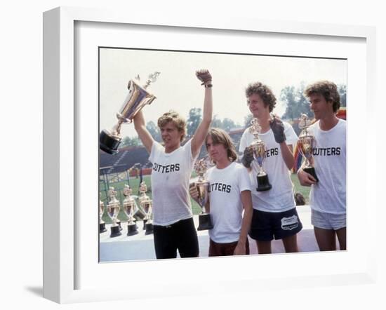 Breaking Away, Dennis Christopher, Jackie Earle Haley, Daniel Stern, Dennis Quaid, 1979-null-Framed Photo