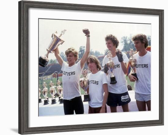 Breaking Away, Dennis Christopher, Jackie Earle Haley, Daniel Stern, Dennis Quaid, 1979-null-Framed Photo