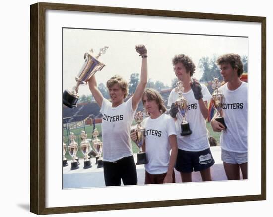 Breaking Away, Dennis Christopher, Jackie Earle Haley, Daniel Stern, Dennis Quaid, 1979-null-Framed Photo