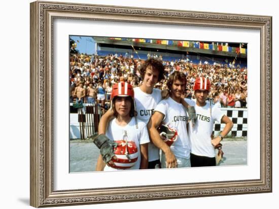 Breaking Away, Jackie Earle Haley, Daniel Stern, Dennis Christopher, Dennis Quaid, 1979-null-Framed Premium Photographic Print