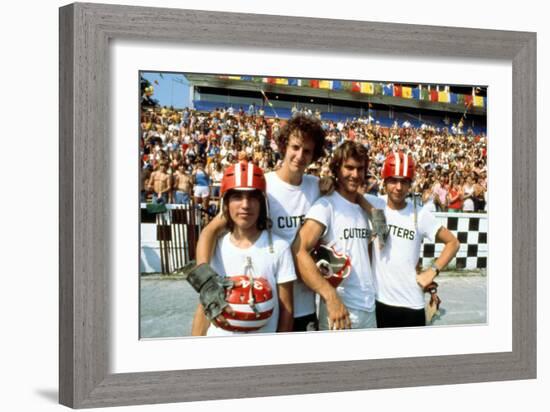 Breaking Away, Jackie Earle Haley, Daniel Stern, Dennis Christopher, Dennis Quaid, 1979-null-Framed Premium Photographic Print