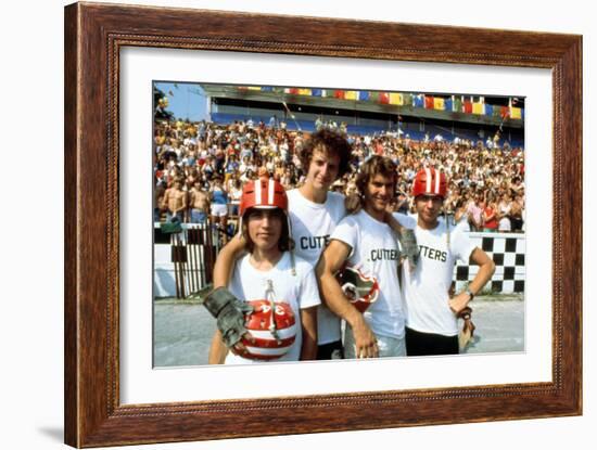 Breaking Away, Jackie Earle Haley, Daniel Stern, Dennis Christopher, Dennis Quaid, 1979-null-Framed Premium Photographic Print