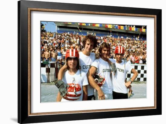 Breaking Away, Jackie Earle Haley, Daniel Stern, Dennis Christopher, Dennis Quaid, 1979-null-Framed Premium Photographic Print