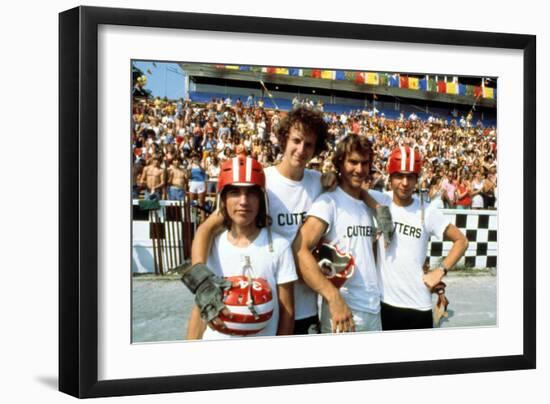 Breaking Away, Jackie Earle Haley, Daniel Stern, Dennis Christopher, Dennis Quaid, 1979-null-Framed Premium Photographic Print