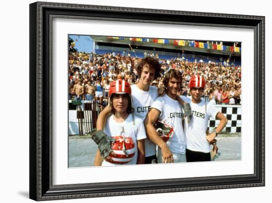 Breaking Away, Jackie Earle Haley, Daniel Stern, Dennis Christopher, Dennis Quaid, 1979-null-Framed Premium Photographic Print