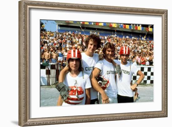 Breaking Away, Jackie Earle Haley, Daniel Stern, Dennis Christopher, Dennis Quaid, 1979--Framed Photo