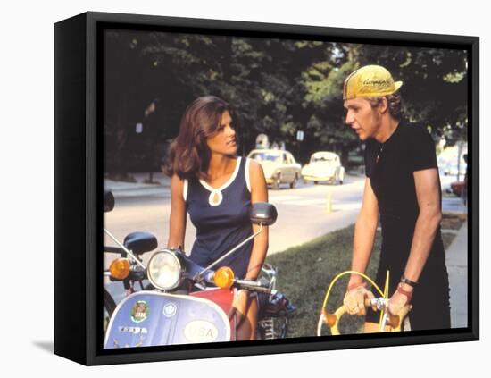 Breaking Away, Robyn Douglass, Dennis Christopher, 1979-null-Framed Stretched Canvas