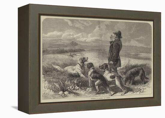 Breaking in Pointers and Setters-George Bouverie Goddard-Framed Premier Image Canvas