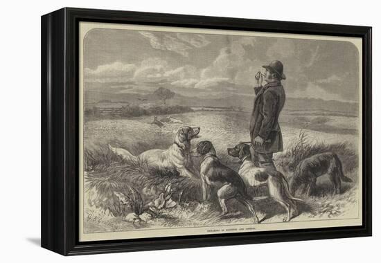 Breaking in Pointers and Setters-George Bouverie Goddard-Framed Premier Image Canvas