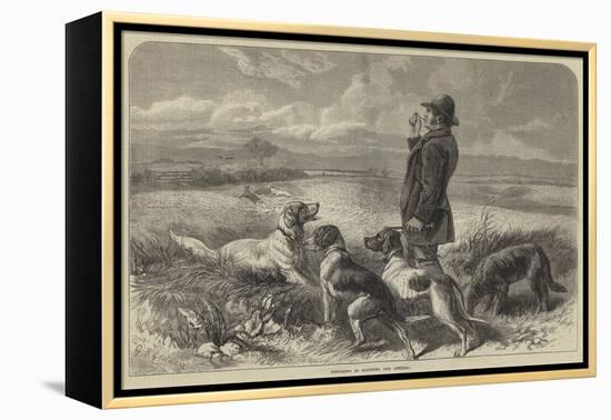 Breaking in Pointers and Setters-George Bouverie Goddard-Framed Premier Image Canvas