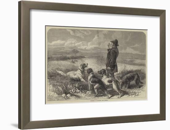 Breaking in Pointers and Setters-George Bouverie Goddard-Framed Giclee Print