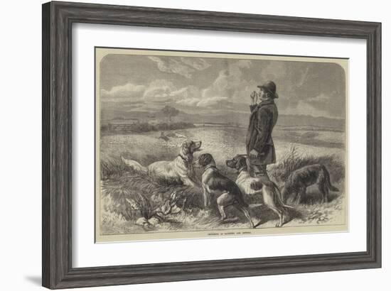 Breaking in Pointers and Setters-George Bouverie Goddard-Framed Giclee Print