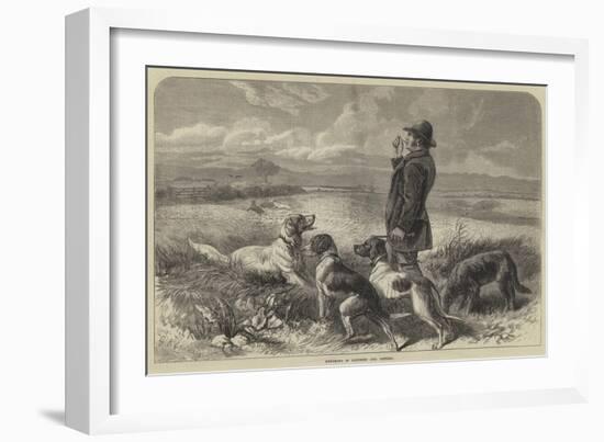 Breaking in Pointers and Setters-George Bouverie Goddard-Framed Giclee Print