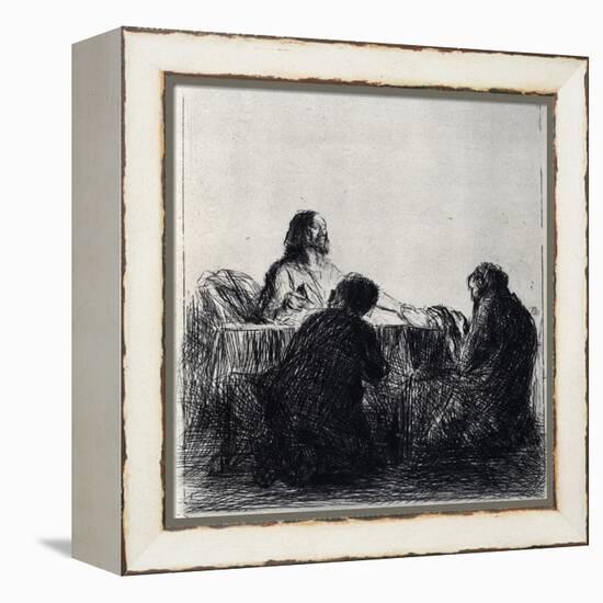 Breaking of the Bread, 1925-Jean Louis Forain-Framed Premier Image Canvas