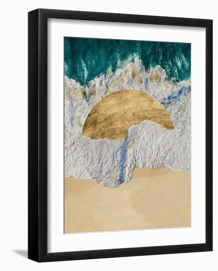 Breaking Shore I-Grace Popp-Framed Photographic Print