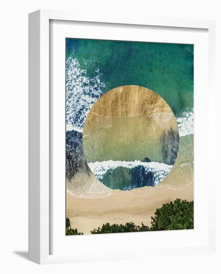 Breaking Shore IV-Grace Popp-Framed Photographic Print