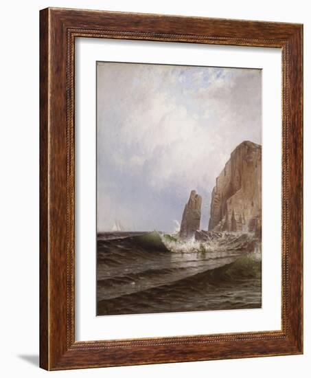 Breaking Surf-Eugène Boudin-Framed Giclee Print