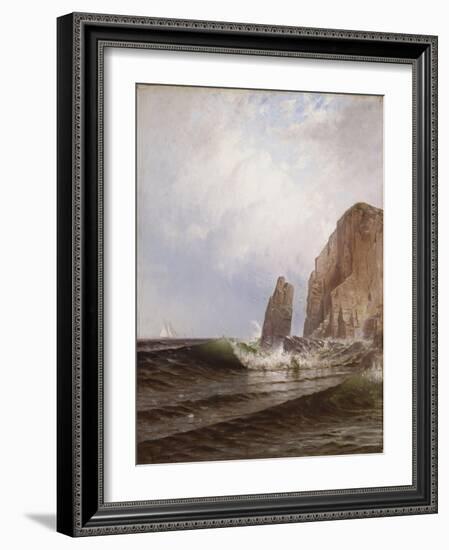 Breaking Surf-Eugène Boudin-Framed Giclee Print