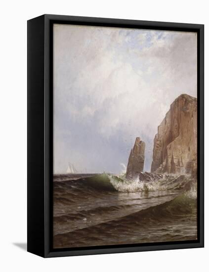 Breaking Surf-Eugène Boudin-Framed Premier Image Canvas