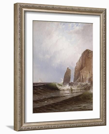 Breaking Surf-Eugène Boudin-Framed Giclee Print