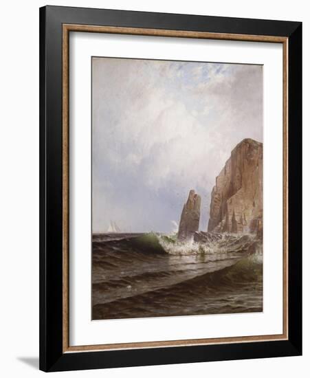 Breaking Surf-Eugène Boudin-Framed Giclee Print