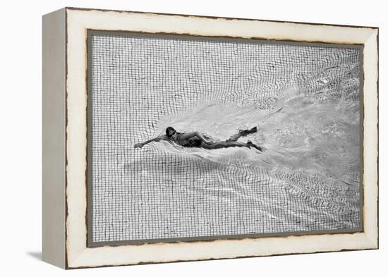 Breaking the Net-C.S.Tjandra-Framed Premier Image Canvas