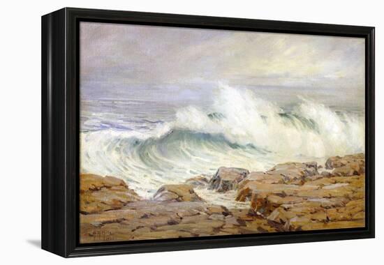 Breaking Wave, 1925-Anna A. Hills-Framed Premier Image Canvas