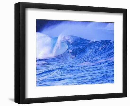 Breaking Wave-David Pu'u-Framed Photographic Print