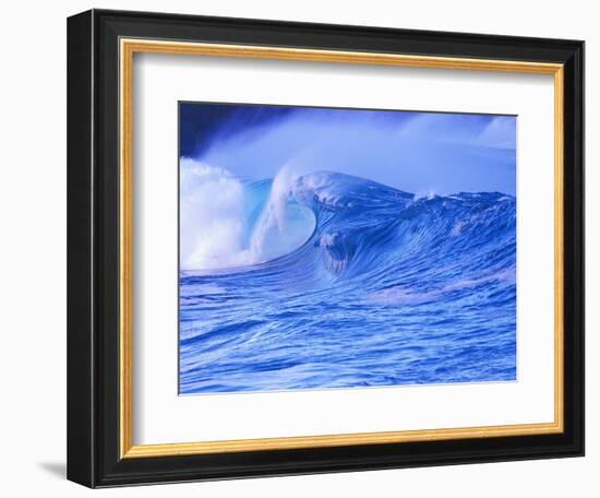 Breaking Wave-David Pu'u-Framed Photographic Print