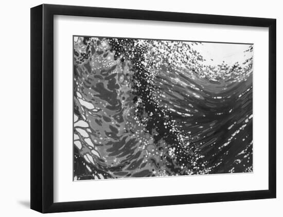 Breaking Waves-Margaret Juul-Framed Art Print
