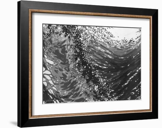 Breaking Waves-Margaret Juul-Framed Art Print